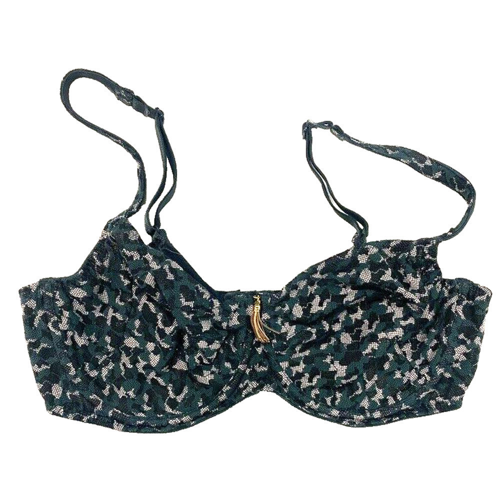 Prima Donna Twist- Green underwire Full Cup Bra size 32 UK, EU 70, FR 85 D